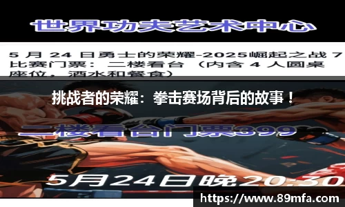 挑战者的荣耀：拳击赛场背后的故事 !